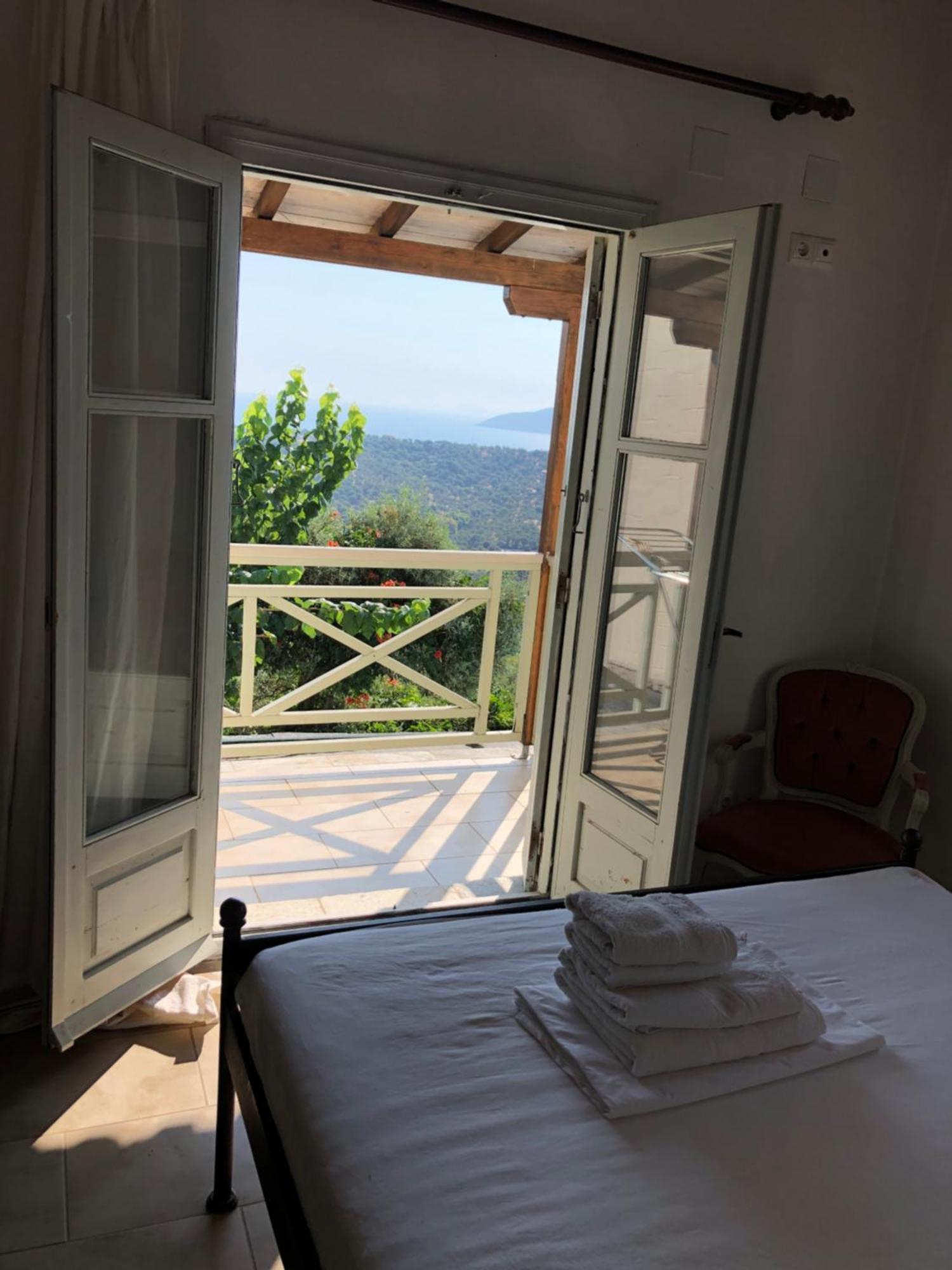 Hikers Villa Trail 5 & 6 Moni Evaggelistrias Exterior foto